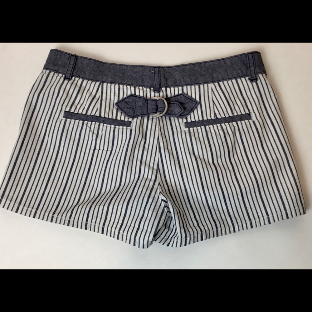Armani Exchange pinstriped shorts size 0